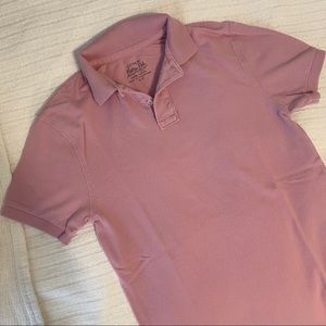 J.crew light purple-pink polo